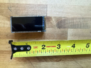 AMOLED 1.91″, front