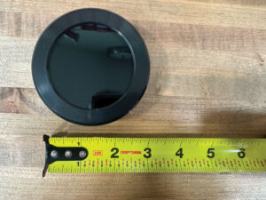 2.1″ Round Display (Elecrow), front
