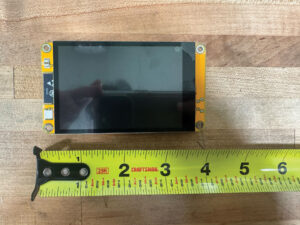 3.5″ Display (Capacitive), front