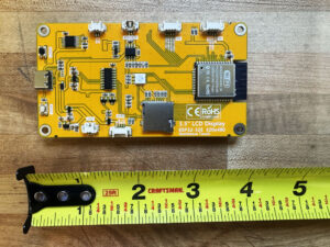 3.5″ Display (Resistive), back