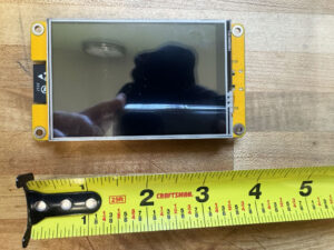 3.5″ Display (Resistive), front