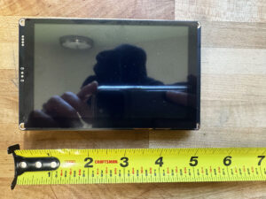 5″ Display (Elecrow Advance), front