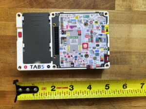 M5Stack Tab5, back