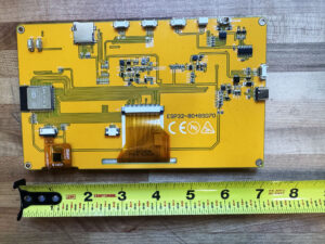 7″ Display (Sunton), back