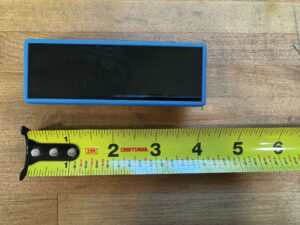 3.49″ Bar Display (Waveshare), front