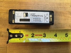 3.4″ Bar Display (LilyGO), back