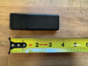 3.4″ Bar Display (LilyGO), front