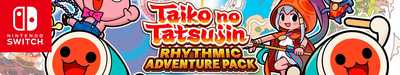 nintendo switch Taiko no Tatsujin   Rhythmic Adventure Pack