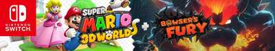 nintendo switch Super Mario 3D World + Bowsers Fury